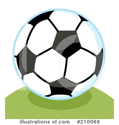 Royalty-Free (RF) Soccer Clipart Illustration by Hit Toon - Stock Sample #210069