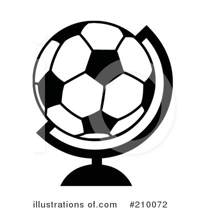 Royalty-Free (RF) Soccer Clipart Illustration by Hit Toon - Stock Sample #210072