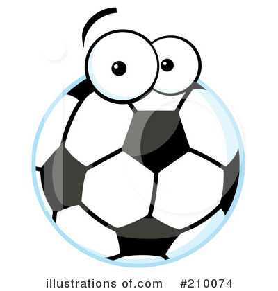 Royalty-Free (RF) Soccer Clipart Illustration by Hit Toon - Stock Sample #210074