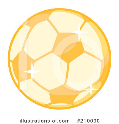 Royalty-Free (RF) Soccer Clipart Illustration by Hit Toon - Stock Sample #210090
