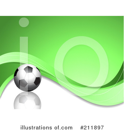 Royalty-Free (RF) Soccer Clipart Illustration by KJ Pargeter - Stock Sample #211897
