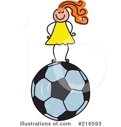 Royalty-Free (RF) Soccer Clipart Illustration by Prawny - Stock Sample #216593