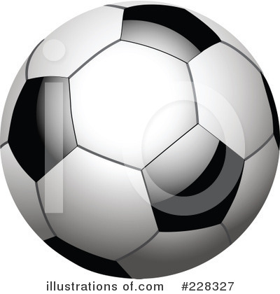 Royalty-Free (RF) Soccer Clipart Illustration by elaineitalia - Stock Sample #228327