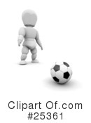 Soccer Clipart #25361 by KJ Pargeter