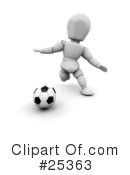 Soccer Clipart #25363 by KJ Pargeter