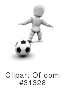 Soccer Clipart #31328 by KJ Pargeter