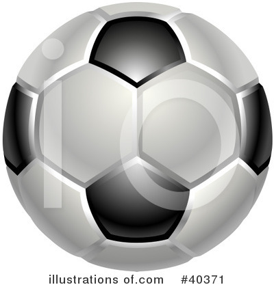 Soccer Ball Clipart #40371 by AtStockIllustration