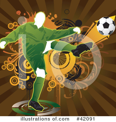 Royalty-Free (RF) Soccer Clipart Illustration by L2studio - Stock Sample #42091