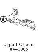 Soccer Clipart #440005 by toonaday