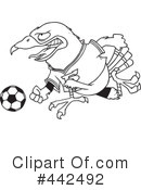 Soccer Clipart #442492 by toonaday