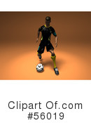 Soccer Clipart #56019 by Julos