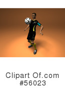 Soccer Clipart #56023 by Julos
