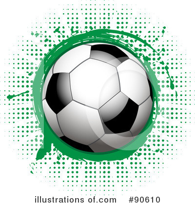 Royalty-Free (RF) Soccer Clipart Illustration by elaineitalia - Stock Sample #90610