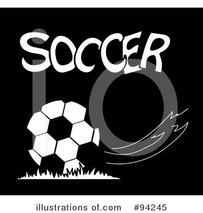Soccer Clipart #94245 by Pams Clipart