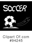 Soccer Clipart #94245 by Pams Clipart