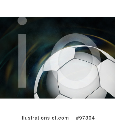 Royalty-Free (RF) Soccer Clipart Illustration by elaineitalia - Stock Sample #97304
