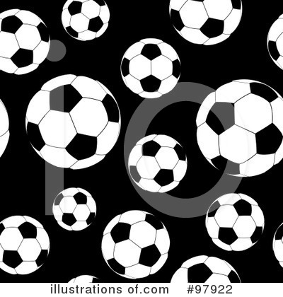 Royalty-Free (RF) Soccer Clipart Illustration by michaeltravers - Stock Sample #97922