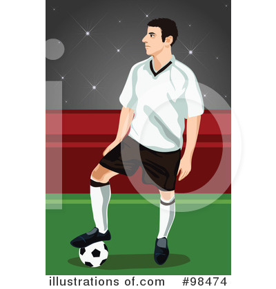 Soccer Clipart #98474 by mayawizard101