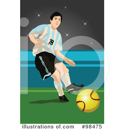 Soccer Clipart #98475 by mayawizard101