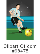 Soccer Clipart #98475 by mayawizard101