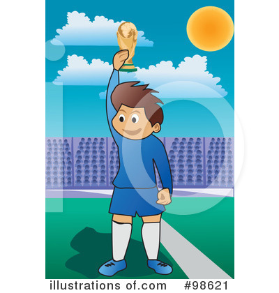 Royalty-Free (RF) Soccer Clipart Illustration by mayawizard101 - Stock Sample #98621