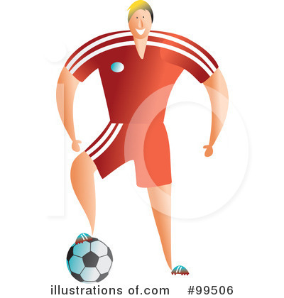 Royalty-Free (RF) Soccer Clipart Illustration by Prawny - Stock Sample #99506