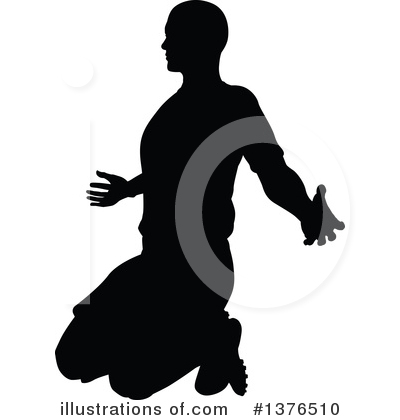 Royalty-Free (RF) Soccer Player Clipart Illustration by AtStockIllustration - Stock Sample #1376510