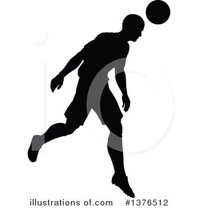 Royalty-Free (RF) Soccer Player Clipart Illustration by AtStockIllustration - Stock Sample #1376512
