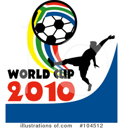 Royalty-Free (RF) Soccer World Cup Clipart Illustration by patrimonio - Stock Sample #104512