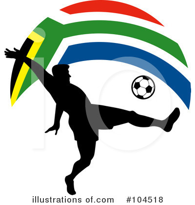 Royalty-Free (RF) Soccer World Cup Clipart Illustration by patrimonio - Stock Sample #104518