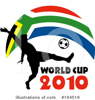 Royalty-Free (RF) Soccer World Cup Clipart Illustration by patrimonio - Stock Sample #104519
