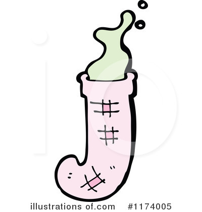 Royalty-Free (RF) Sock Clipart Illustration by lineartestpilot - Stock Sample #1174005