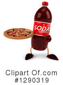 Soda Bottle Character Clipart #1290319 by Julos
