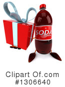 Soda Bottle Character Clipart #1306640 by Julos