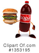 Soda Bottle Character Clipart #1353195 by Julos