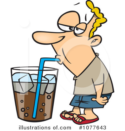 Royalty-Free (RF) Soda Clipart Illustration by toonaday - Stock Sample #1077643