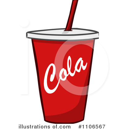 Royalty-Free (RF) Soda Clipart Illustration by Cartoon Solutions - Stock Sample #1106567