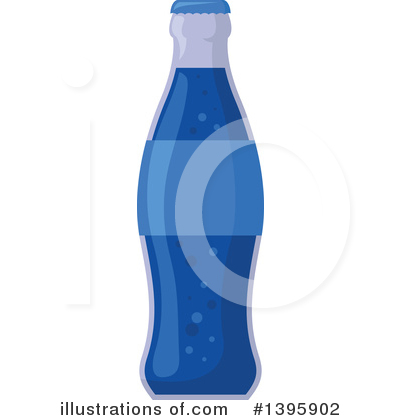 Soda Bottle Clipart #1395902 by Vector Tradition SM