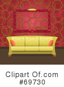 Sofa Clipart #69730 by MilsiArt