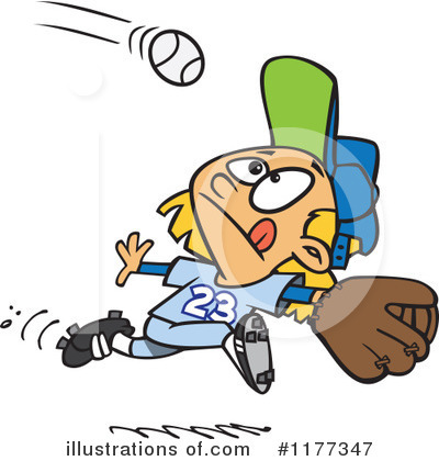 Baseball Clipart #1177347 by toonaday