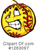 Softball Clipart #1263097 by Chromaco