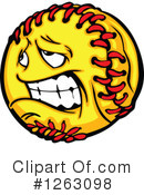 Softball Clipart #1263098 by Chromaco