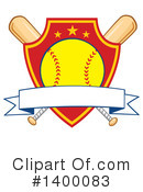 Softball Clipart #1400083 by Hit Toon