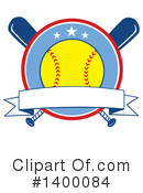 Softball Clipart #1400084 by Hit Toon