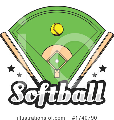 Baseball Clipart #1740790 by Vector Tradition SM