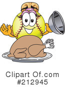 Softball Mascot Clipart #212945 by Toons4Biz