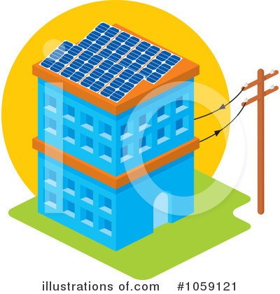 Royalty-Free (RF) Solar Energy Clipart Illustration by Any Vector - Stock Sample #1059121