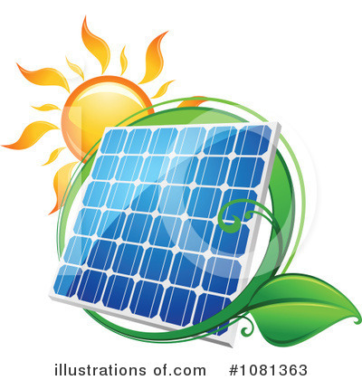 Royalty-Free (RF) Solar Panel Clipart Illustration by Vector Tradition SM - Stock Sample #1081363