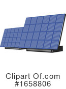 Solar Panels Clipart #1658806 by Vector Tradition SM