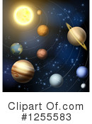 Solar System Clipart #1255583 by AtStockIllustration